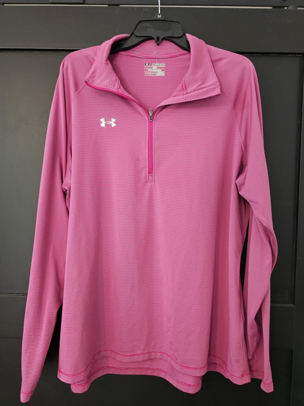 Under Armour Pink Quarter-Zip Pullover